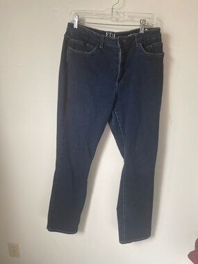 FDJ Dark Blue Women's Slim Jeans